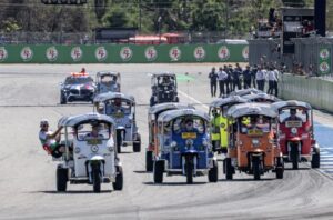 11 Tuk-Tuk ont pris le départ lors du Grand Prix de Thaïlande, le 1er mars 2026.
